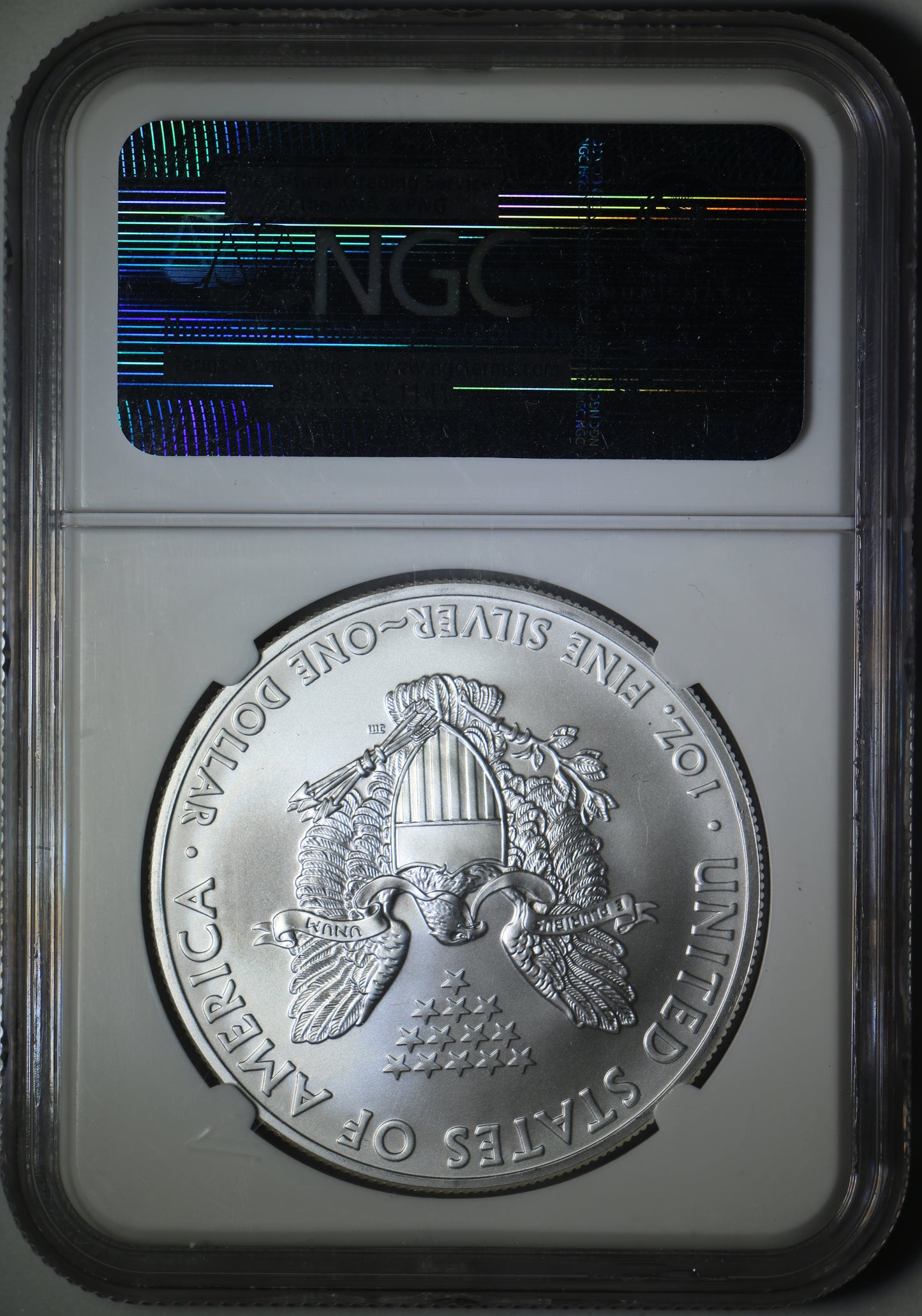 2012 MS69 NGC American Silver Eagle First Releases Eagle Label