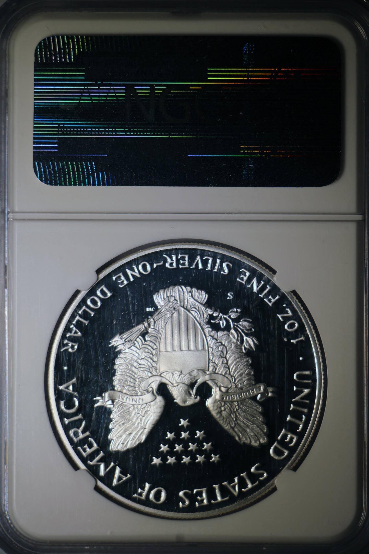 1992-S PF69 Ultra Cameo American Silver Eagle $1 NGC Golden Gate Label