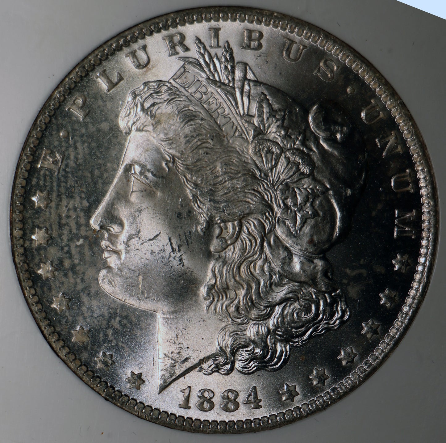 1884-O NGC MS64 Morgan Silver Dollar Gem Unc Classic Brown Label
