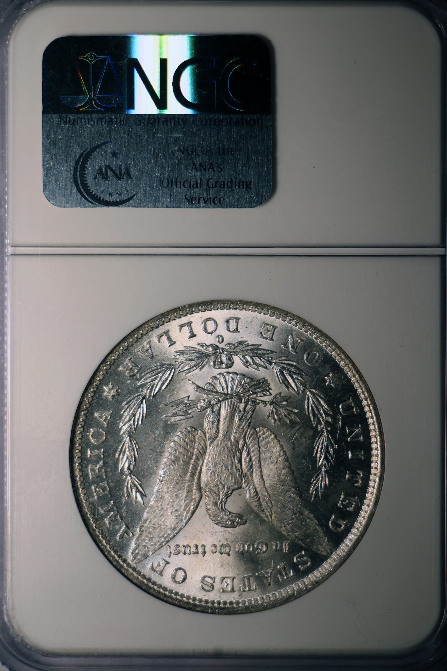 1884-O NGC MS64 Morgan Silver Dollar Gem Unc Classic Brown Label