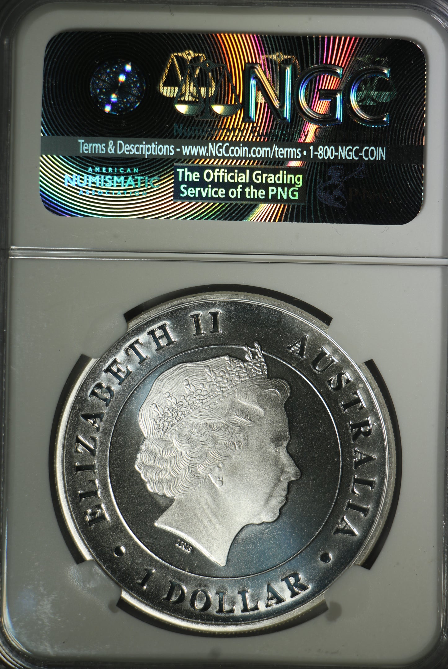 2015P NGC Australian Silver Kangaroo From Mint Sealed Box #1 eBay Label 1oz