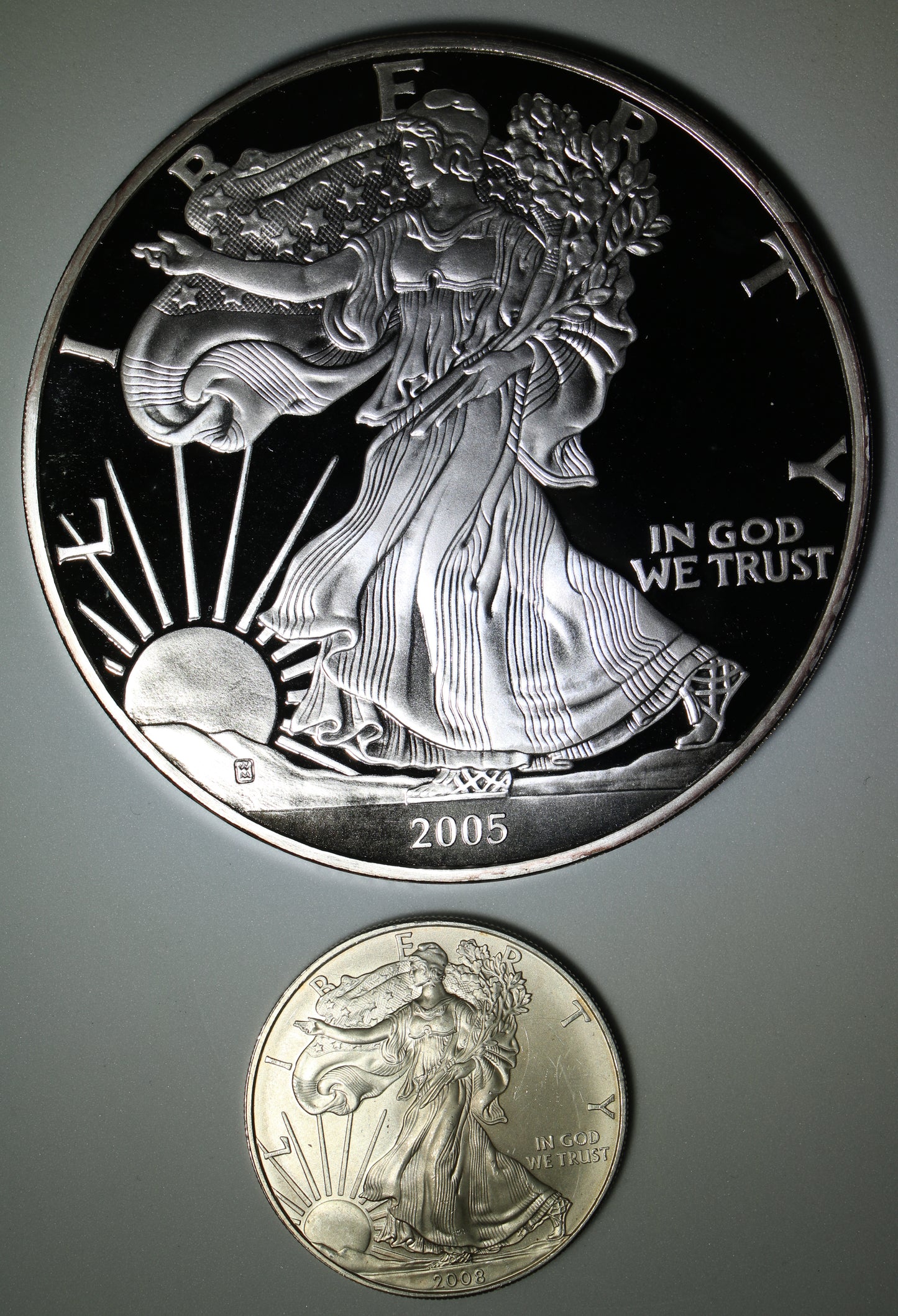 2005 Proof Troy Half Pound American Silver Eagle
