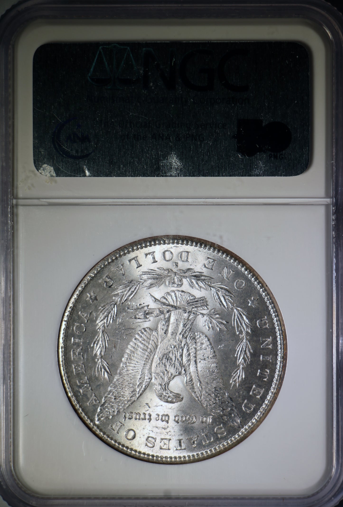 1880-S MS63 NGC Morgan Silver Dollar Classic Brown Label