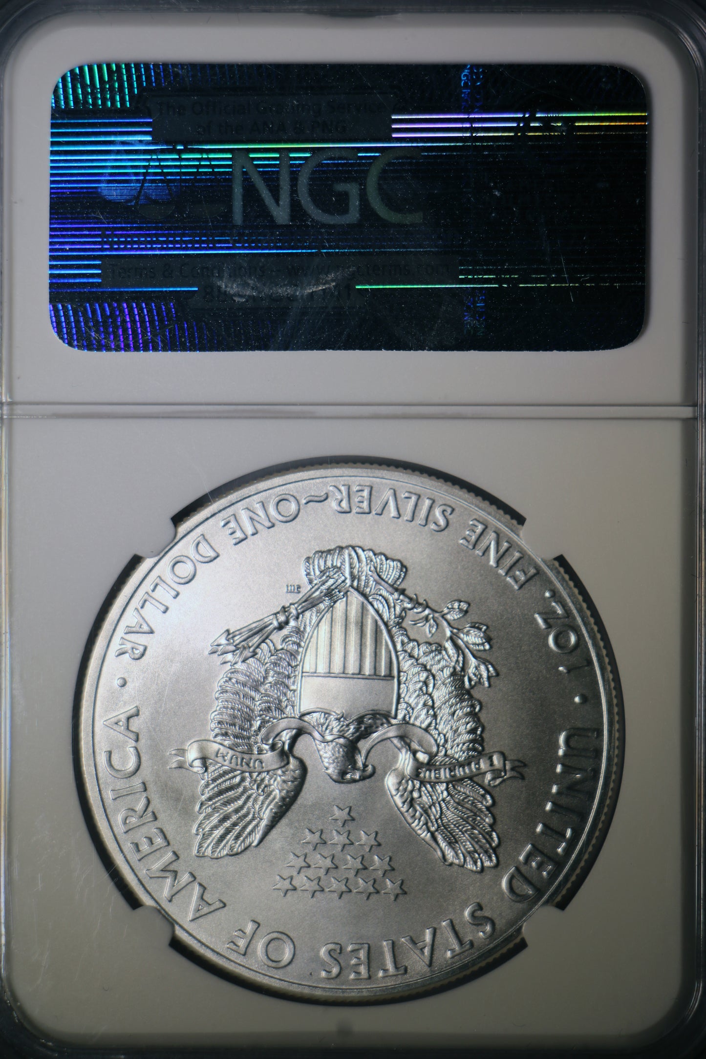2015 NGC MS70 American Silver Eagle First Releases Eagle Label