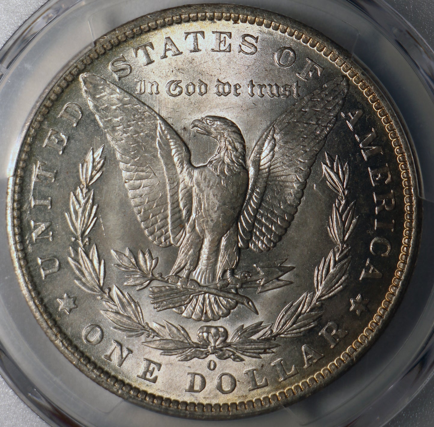 1883-O PCGS MS64 Morgan Silver Dollar Gem Unc Toner Obverse