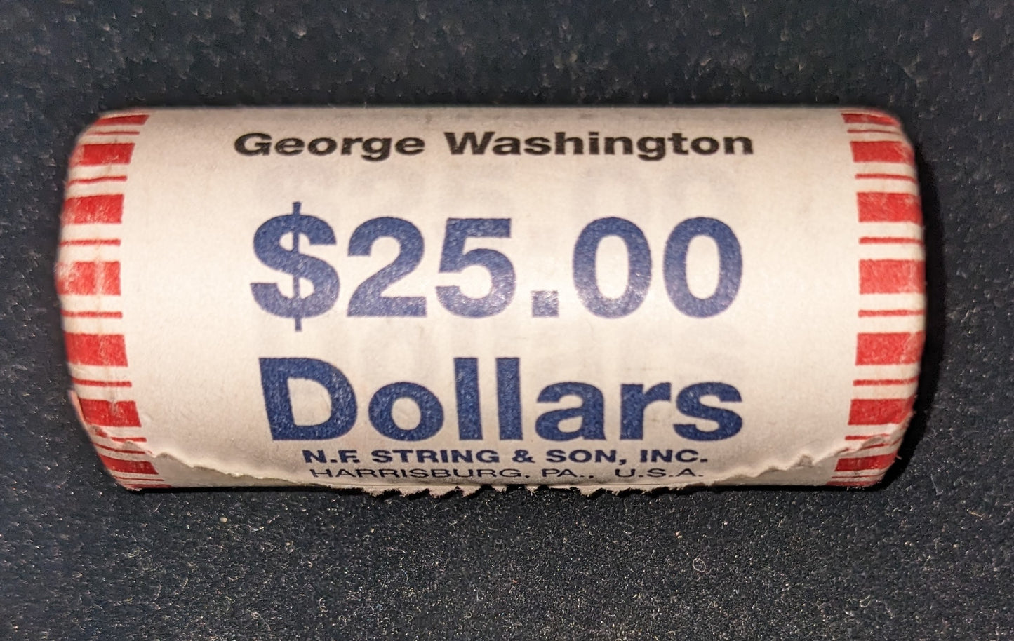 2007 George Washington Presidential $1 One Dollar Coin UNC Unopened Roll (25 coins)